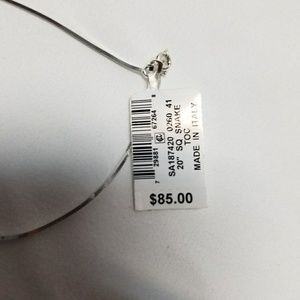 20" .925 Sterling Silver Giani Bernini Necklace